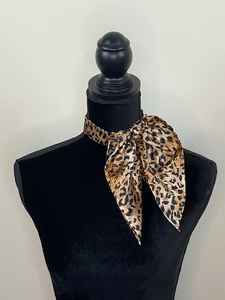 Traditional Neckerchief - Living in Leopard