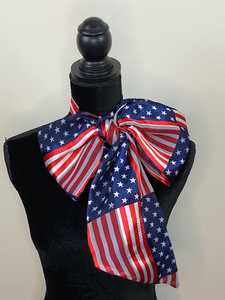 Fishtail Chic Neckerchief - Patriotic