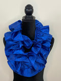 Ruffle Collar - Hues Blue