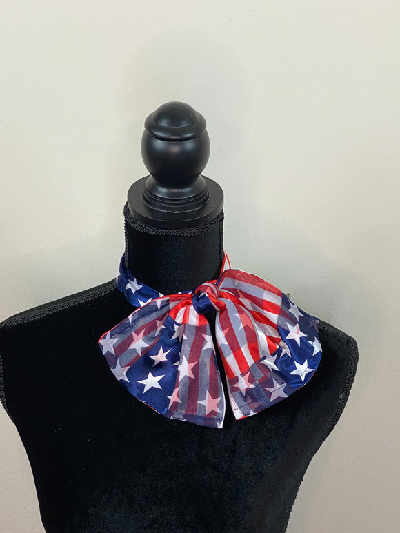 Traditional Neckerchief - Patriotic in Medium