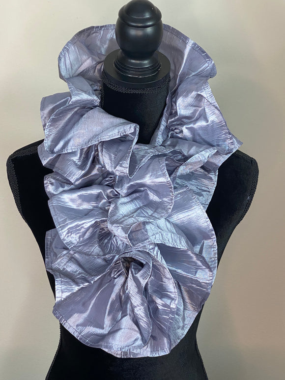 Ruffle Collar - Silver Stars – Sassyandclassybowtique
