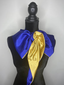 Fishtail Chic Neckerchief - She's Royal and Glamorous Gold