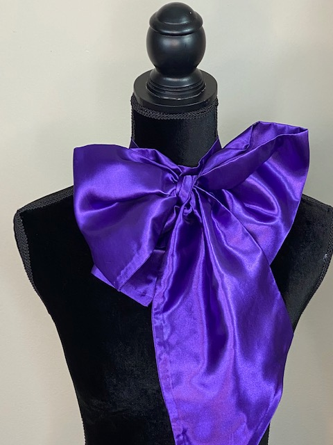 Fishtail Chic Neckerchief - Purple Reign