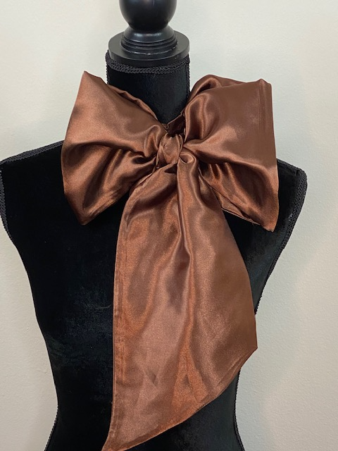 Fishtail Chic Neckerchief - Brilliantly Brown